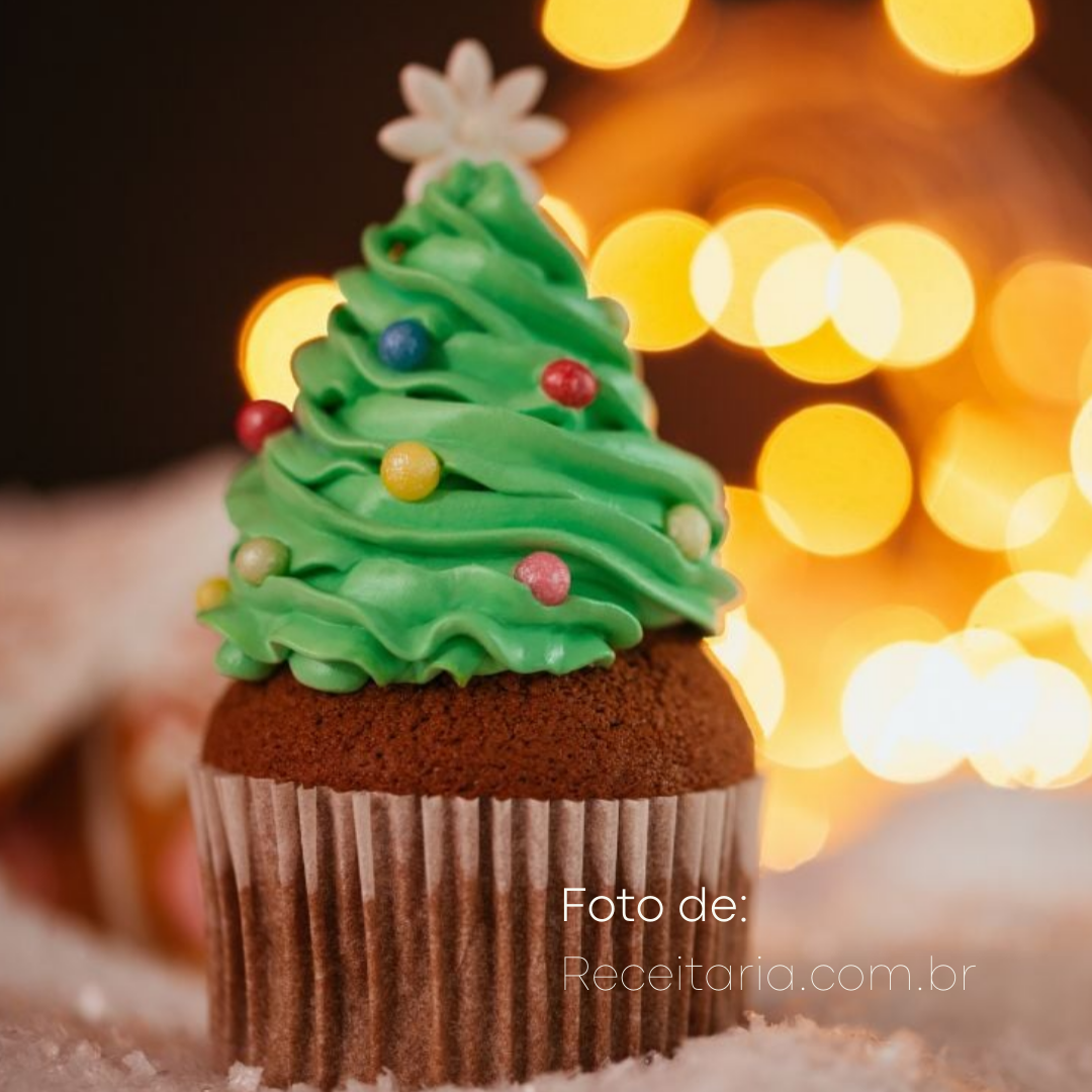 Cupcake de Natal